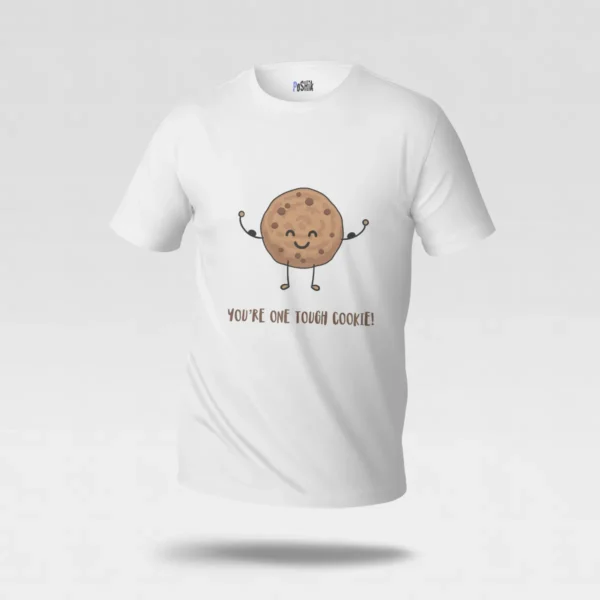 تیشرت بیسکویت طرح تو سرسخت هستی (Tough Cookie) کد po5796