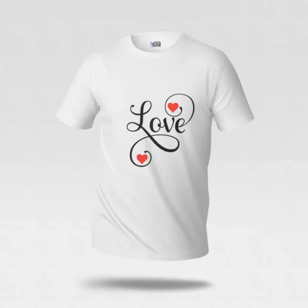 تیشرت خوشنویسی عشق طرح Love کد po5819