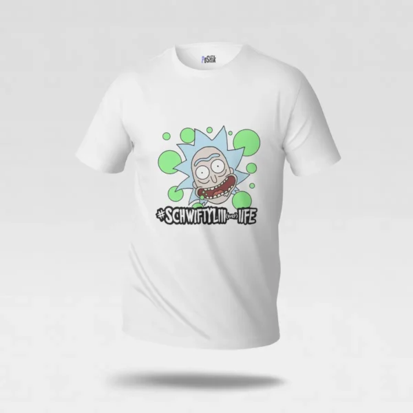 تیشرت ریک و مورتی طرح شوایفتی (Schwifty) کد po5864