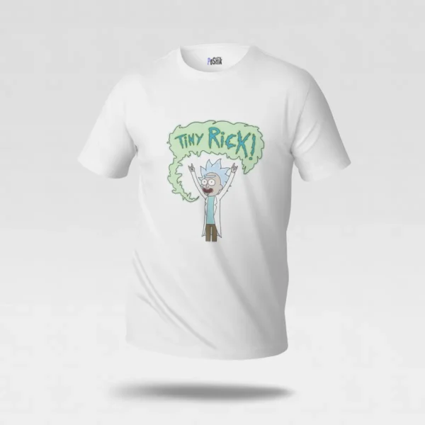 تیشرت ریک و مورتی طرح تینی ریک (Tiny Rick) کد po5926