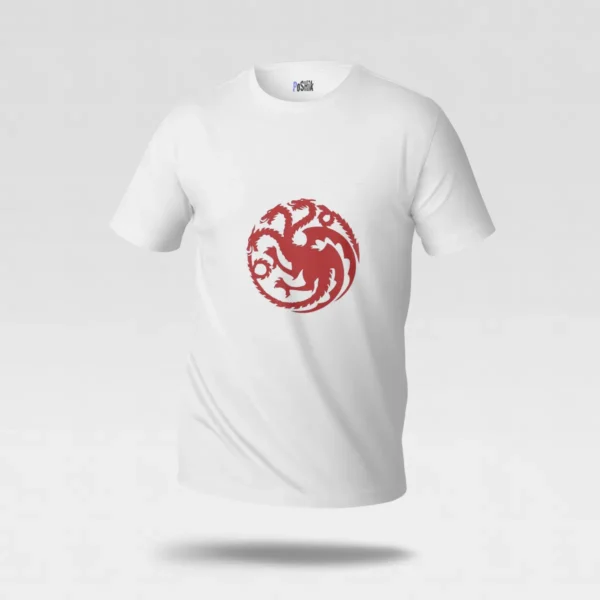 تیشرت گیم آو ترونز طرح نشان تارگرین (Targaryen) کد po5936