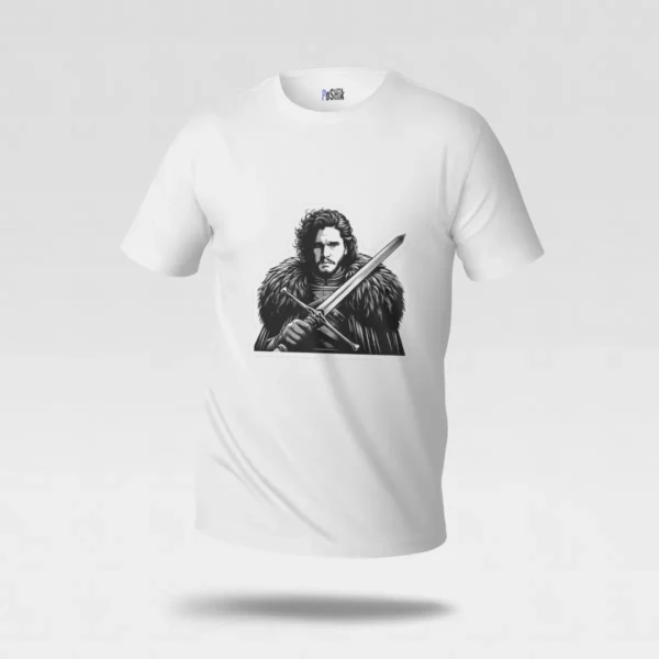 تیشرت گیم آو ترونز طرح جان اسنو (Jon Snow) کد po5954