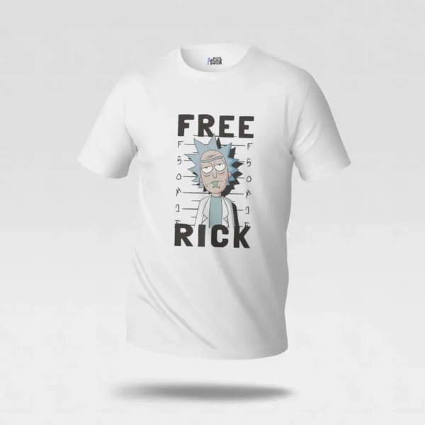 تیشرت ریک و مورتی طرح Free Rick کد po6433