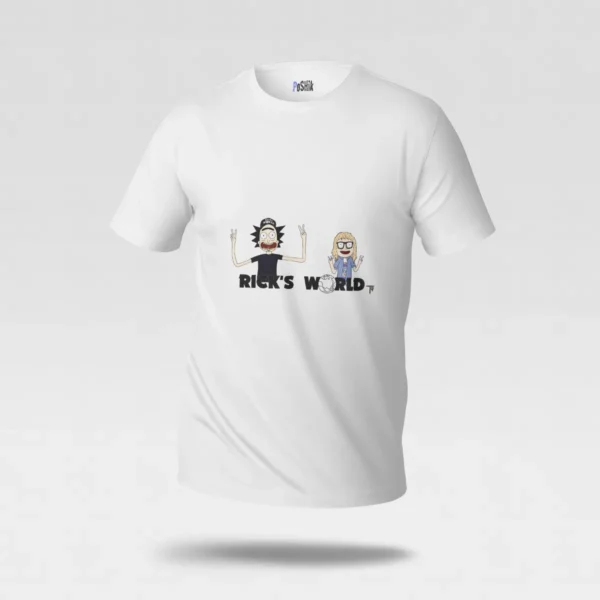 تیشرت ریک و مورتی طرح Rick’s World کد po6437