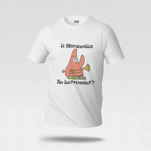 تیشرت باب اسفنجی طرح پاتریک نوازنده (SpongeBob) کد po6524
