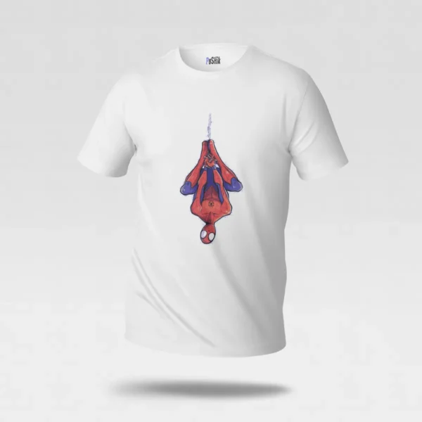 تیشرت مرد عنکبوتی طرح آویزان (Spider-Man) کد po6564