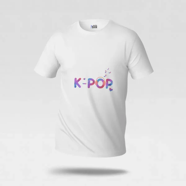 تیشرت موسیقی کی‌پاپ طرح رنگی (K-Pop) کد po6748