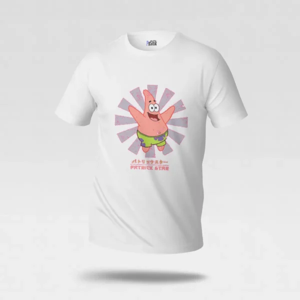 تیشرت باب اسفنجی طرح پاتریک استار (Patrick Star) کد po6802