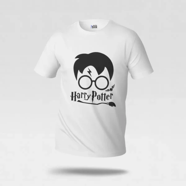 تیشرت هری پاتر طرح عینک و صاعقه (Harry Potter) کد po6875
