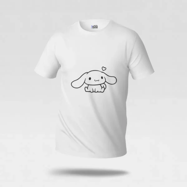 تیشرت سینامورول طرح کارتونی (Cinnamoroll) کد po6884