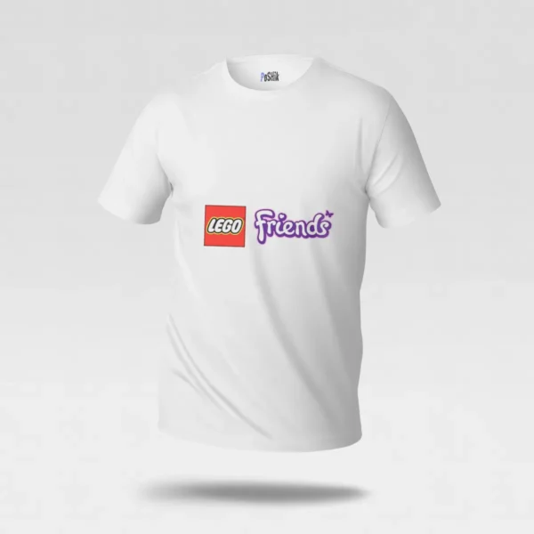 تیشرت لگو فرندز طرح لوگو (LEGO Friends) کد po6904