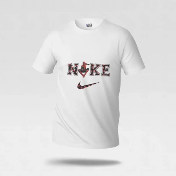 تیشرت نایکی و مرد عنکبوتی طرح لوگو (Nike Spider-Man) کد po6933
