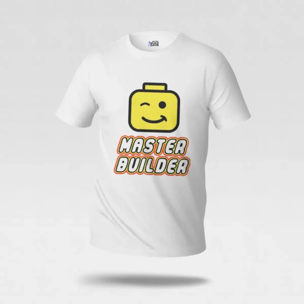 تیشرت لگو طرح مستر بیلدر (Master Builder) کد po6948