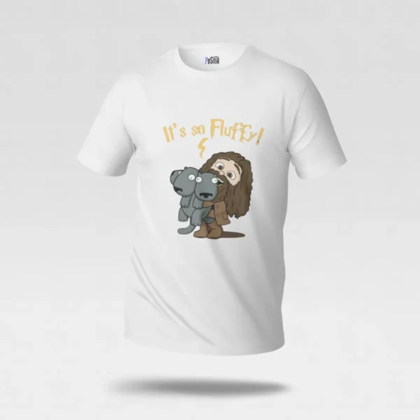 تیشرت هری پاتر طرح هاگرید و فنگ (Harry Potter) کد po6995