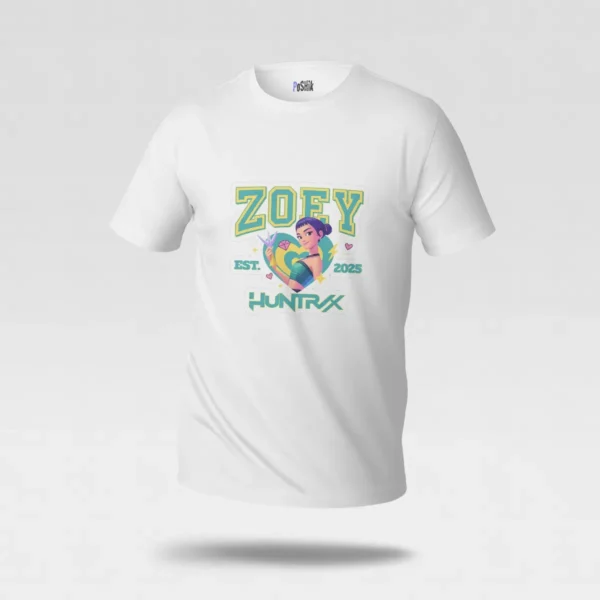 تیشرت کی‌پاپ دیمن هانترز طرح زویی (Zoey) کد po7086
