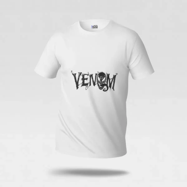 تیشرت ونوم طرح لوگو دارک (Venom) کد po7172