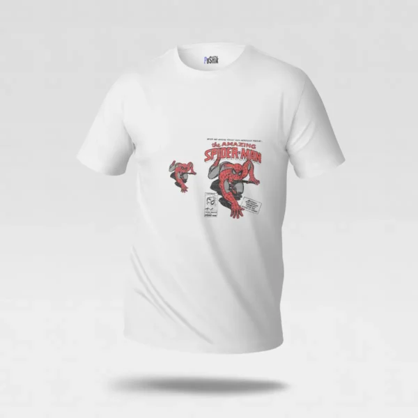 تیشرت مارول مرد عنکبوتی طرح کمیک کلاسیک (Spider-Man) کد po7274