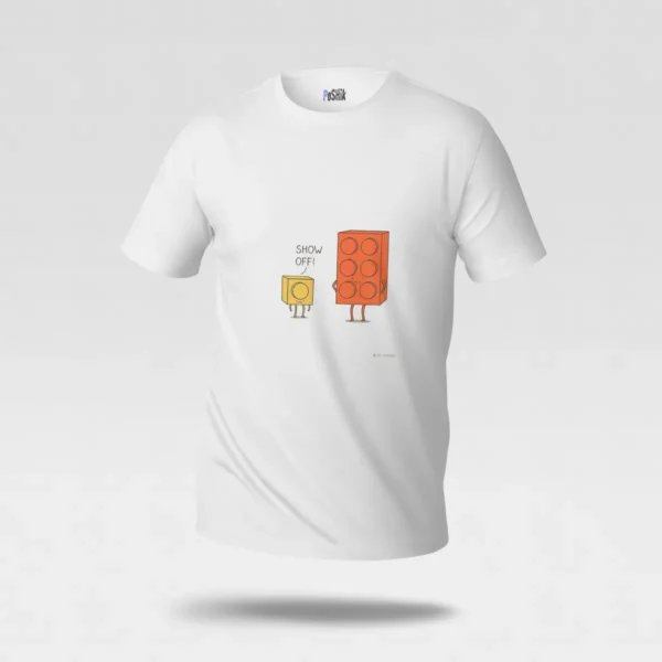 تیشرت لگو طرح اسپیکر Show Off کد po7278