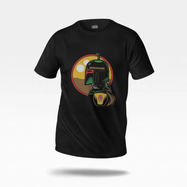 تیشرت جنگ ستارگان طرح بوبا فت (Boba Fett) کد po7681