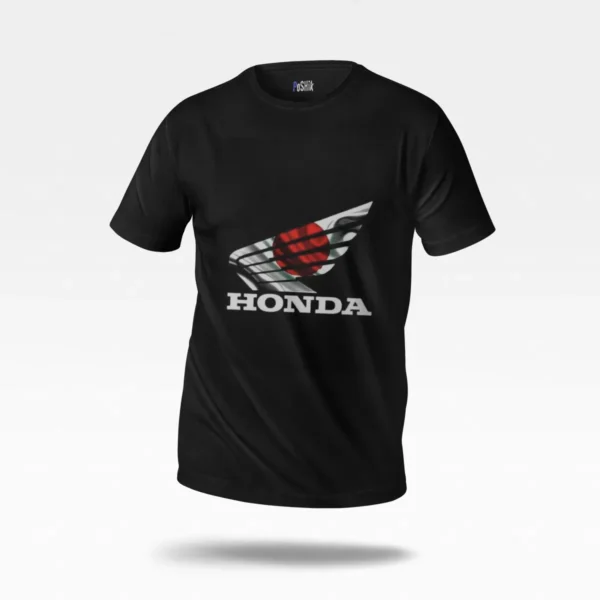 تیشرت موتور هوندا طرح لوگوی کلاسیک (Honda) کد po7979