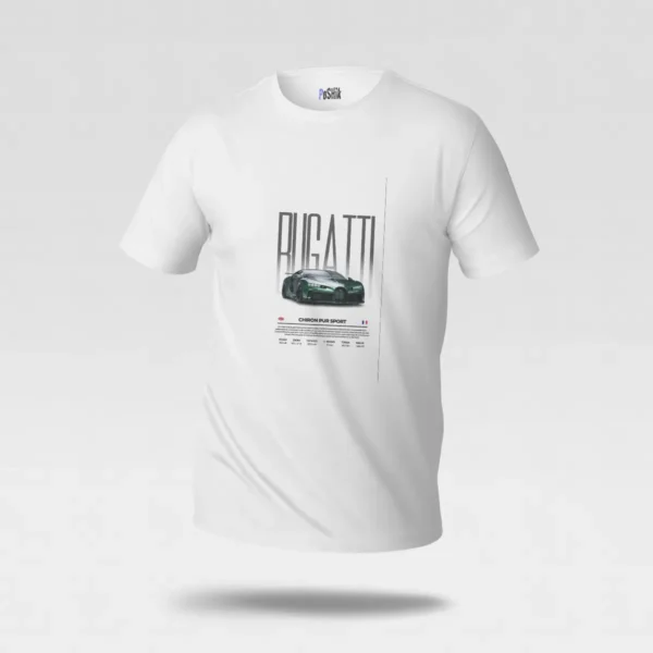 تیشرت بوگاتی شیرون پور اسپرت (Bugatti Chiron Pur Sport) کد po808