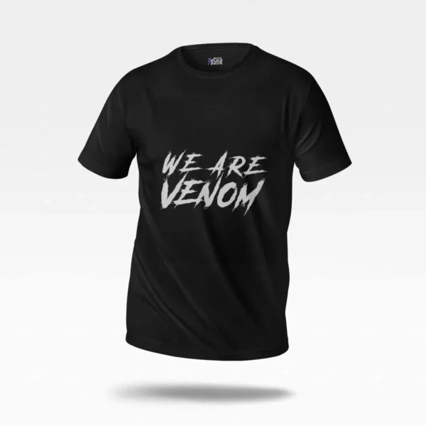 تیشرت ونوم طرح نوشته ما ونوم هستیم (We Are Venom) کد po8138