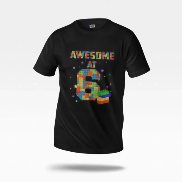 تیشرت لگو طرح Awesome at LEGO کد po8204