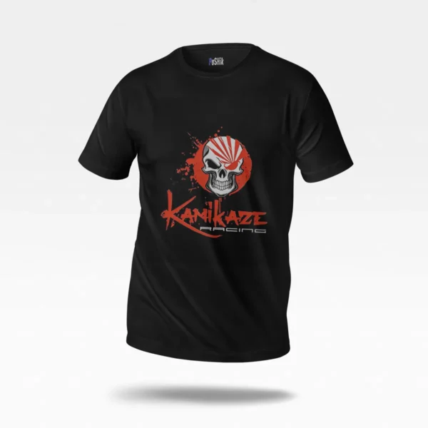 تیشرت جمجمه ژاپنی طرح Kamikaze کد po849