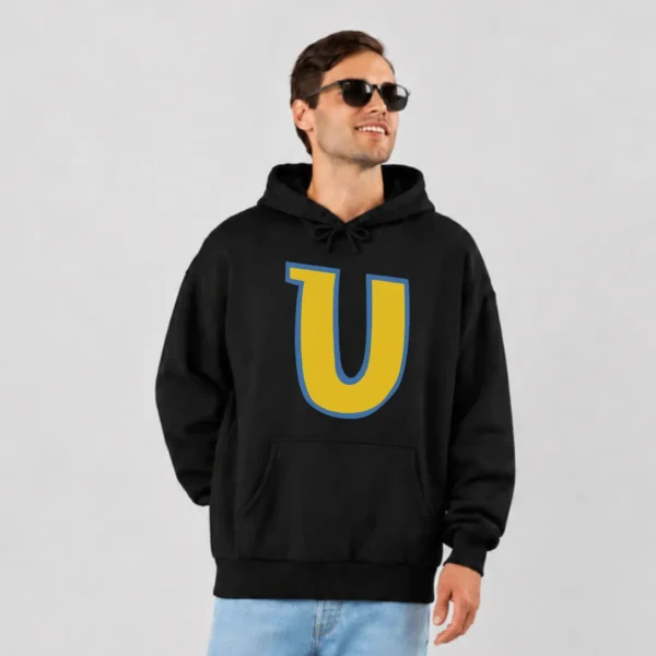 هودی حرف U طرح تایپوگرافی (Letter U) کد 31113