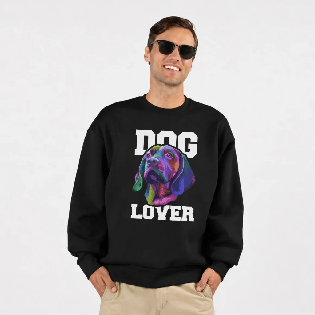 دورس سگ طرح رنگارنگ Dog Lover کد 30900