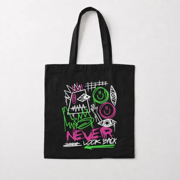 توت بگ گرافیتی طرح Never Look Back کد 24641