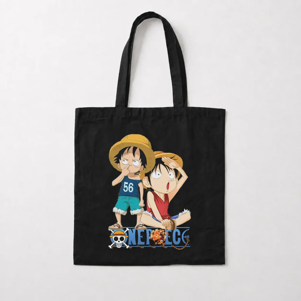 توت بگ انیمه وان پیس طرح لوفی نوجوان و بزرگسال (Luffy) کد 24700