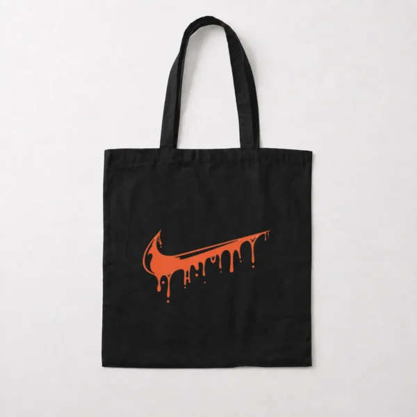 توت بگ نایکی طرح لوگوی مایع نارنجی (Nike Drip) کد 24784