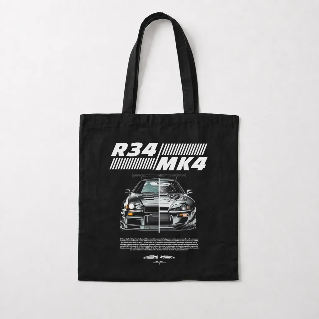 توت بگ نیسان اسکای‌لاین طرح R34 مقابل MK4 کد 24826