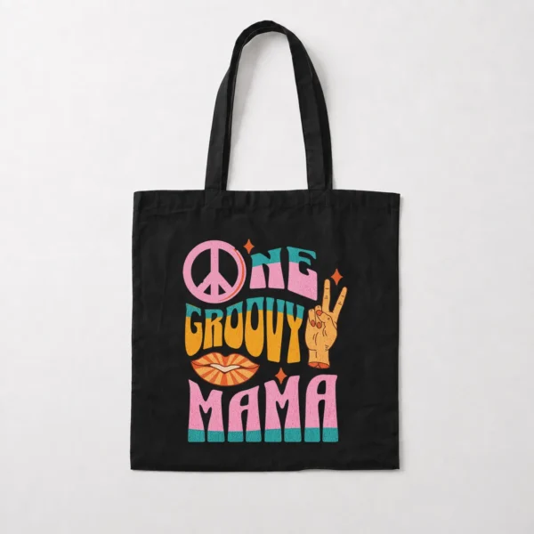 توت بگ رترو طرح One Groovy Mama کد 24938