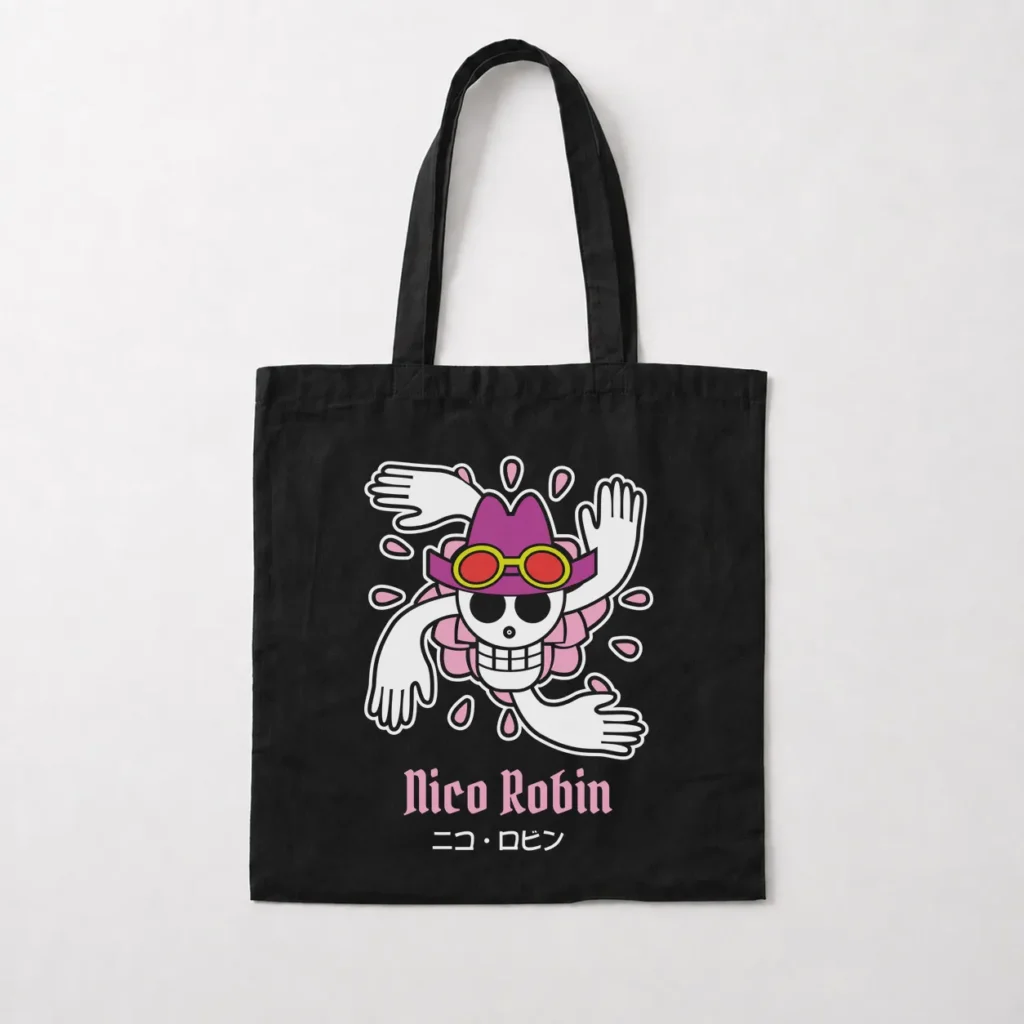 توت بگ انیمه وان پیس طرح نیکو روبین (Nico Robin) کد 24949