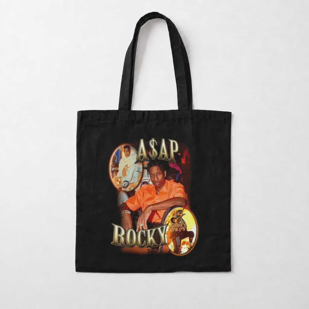 توت بگ ای‌سپ راکی طرح پرتره نارنجی (A$AP Rocky) کد 25107