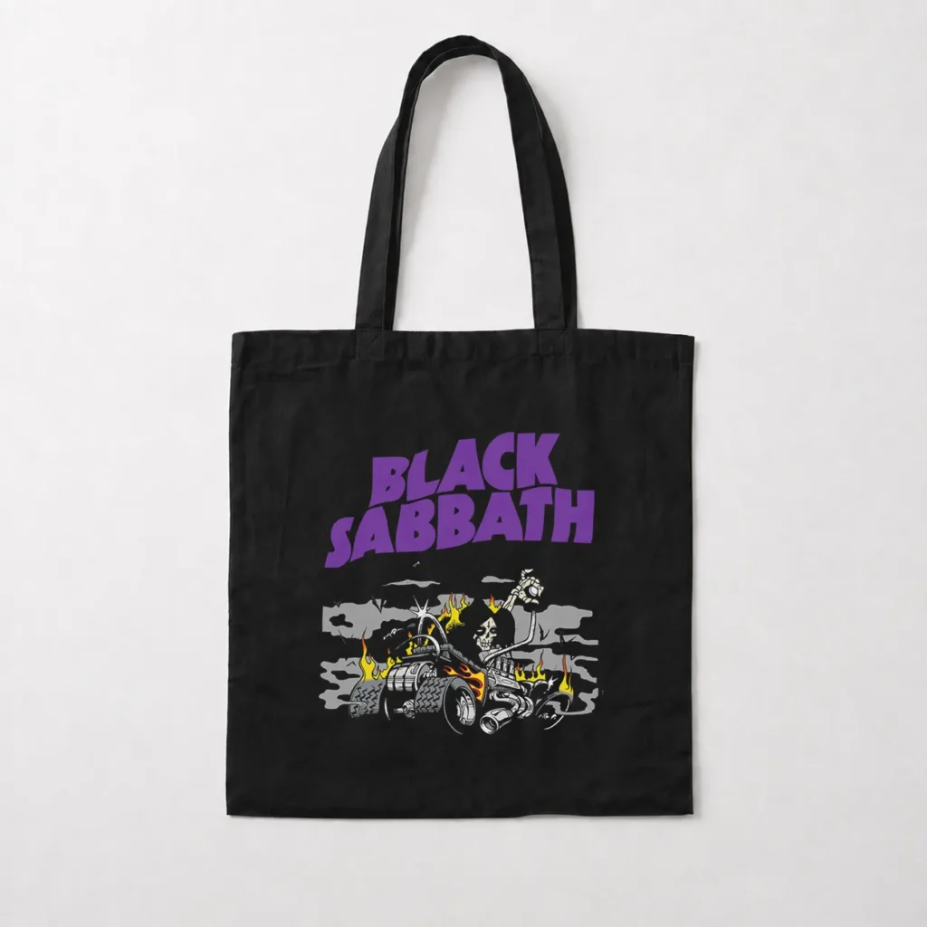 توت بگ بلک ساباث طرح ماشین آتشین (Black Sabbath) کد 25120