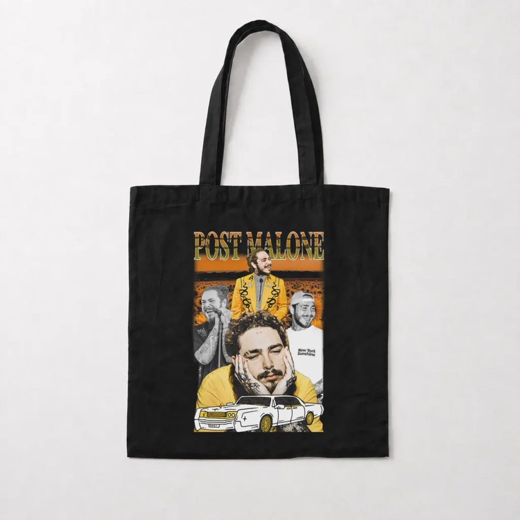 توت بگ پست مالون طرح ماشین کلاسیک (Post Malone) کد 25144