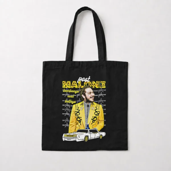 توت بگ پست مالون طرح کت زرد (Post Malone) کد 25184
