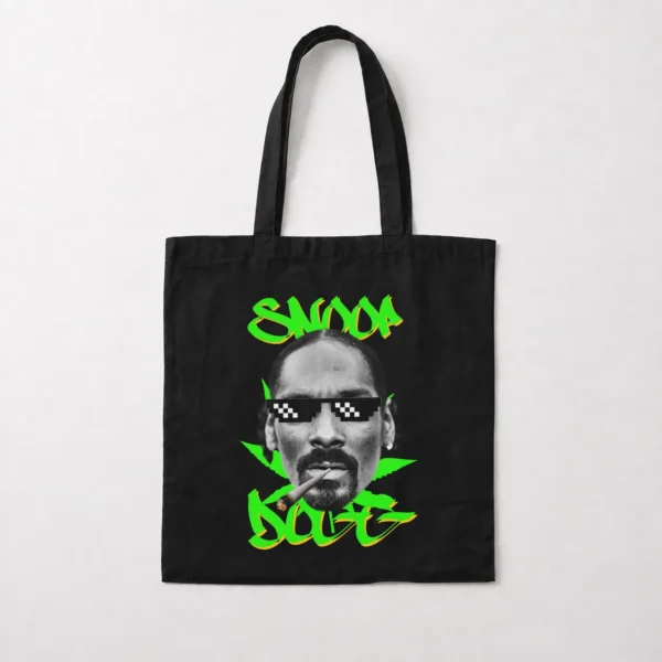 توت بگ اسنوپ داگ طرح گرافیتی سبز (Snoop Dogg) کد 25187