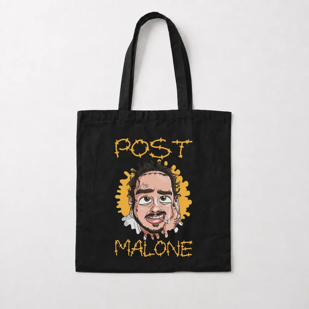 توت بگ پست مالون طرح پرتره (Post Malone) کد 25199