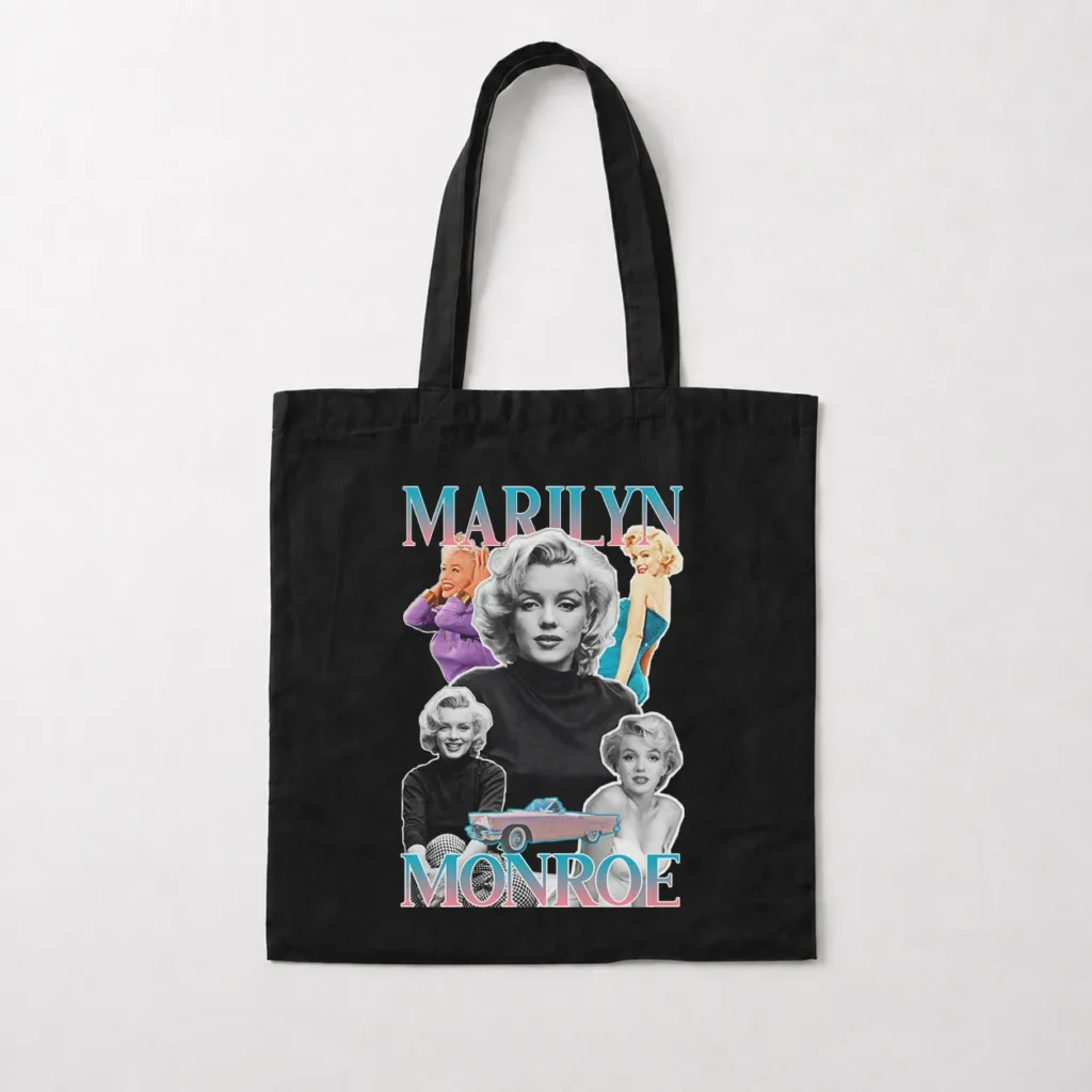 توت بگ مریلین مونرو طرح وینتیج (Marilyn Monroe) کد 25211