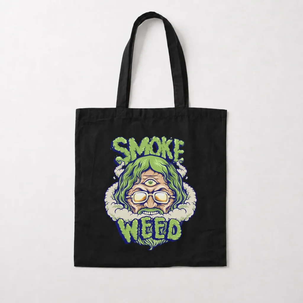 توت بگ طرح چهره دودی Smoke Weed کد 26066