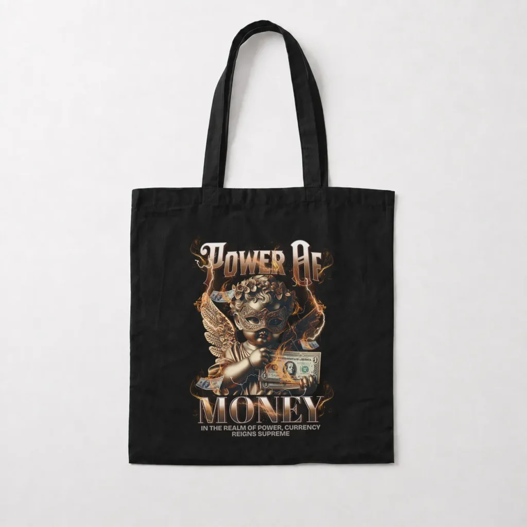 توت بگ جمجمه طرح Power AE Money کد 26123