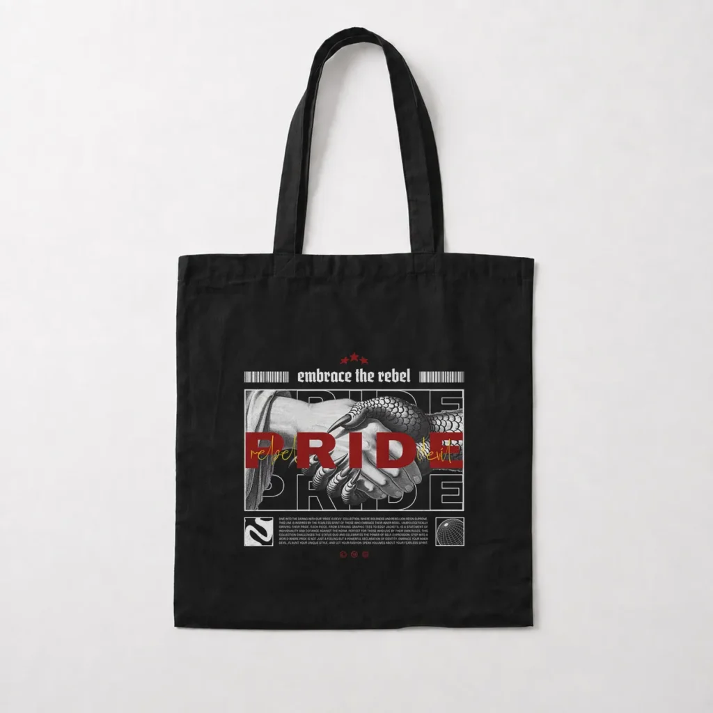 توت بگ طرح Embrace the Rebel Pride کد 26166