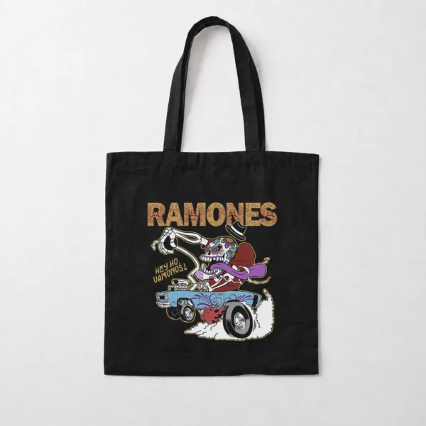 توت بگ رامونز طرح ماشین و جمجمه (Ramones) کد 26327