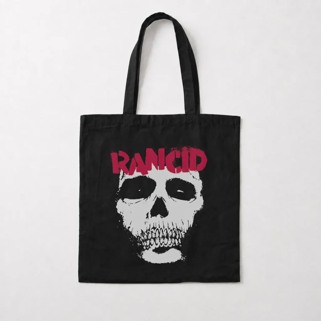 توت بگ رنسید طرح جمجمه پانک (Rancid) کد 26334