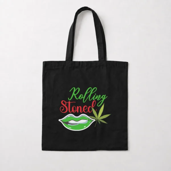 توت بگ طرح لب و برگ Rolling Stoned کد 26853