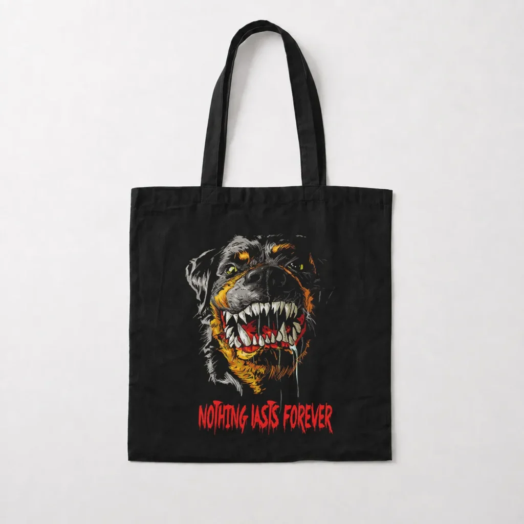 توت بگ سگ روتوایلر طرح Nothing Lasts Forever کد 26898